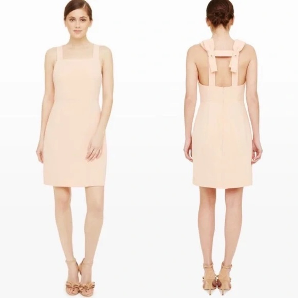 CLUB MONACO Dellena Bow Back Shift Dress